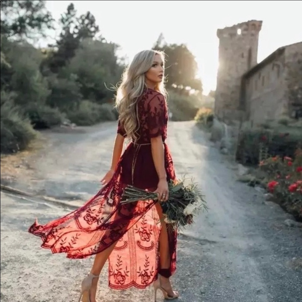 Embroidered dress